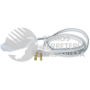 136051 EXTENSION ELECTRICA PLANA ATERRIZADA COLOR AMARILLO, 1 M SURTEK