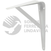 137822 MENSULA CON SOPORTE COLOR GRIS 13 X 20" SURTEK