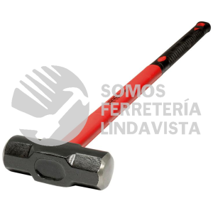 1439GFV MARRO OCTAGONAL CABEZA MAQUINADA CON MANGO DE FIBRA DE VIDRIO DE 36", 12 LB URREA