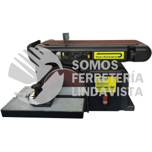 LE612 LIJADORA DE BANDA 4" X 36" Y DISCO ESTACIONARIA 6" 1/2 HP 120 V SURTEK