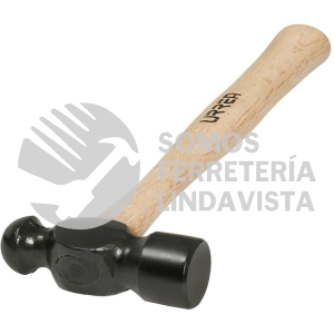 1308PN MARTILLO DE BOLA BLACK CON MANGO DE MADERA DE 12-3/8", 8 OZ URREA