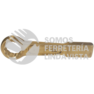 UH2732SW LLAVE DE GOLPE PLANA DE BRONCE-ALUMINIO ANTICHISPA EN PULGADAS, 12 PUNTAS, 2" URREA