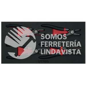 CH131 JUEGO DE 4 PINZAS PARA ANILLOS DE RETENCION URREA