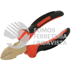 UH206 PINZA DE BRONCE-ALUMINIO ANTICHISPA 6", DE CORTE DIAGONAL URREA
