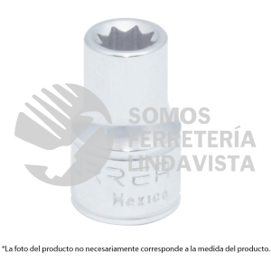 5212S DADO CUADRO DE 3/8", 8 PUNTAS, EN PULGADAS, 3/8" URREA