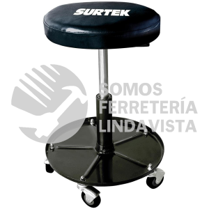 137074 BANCO PARA MECANICO GIRATORIO ACOLCHONADO, 489 MM SURTEK