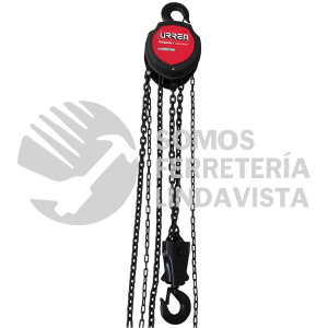 42605 POLIPASTO MANUAL 2 RAMALES 5 TON, CADENA 6 M URREA