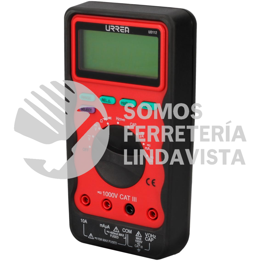UD112 MULTIMETRO DIGITAL DE ULTIMA GENERACION URREA
