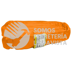 ER76 ESLINGA DE POLIESTER REDONDA SIN FIN NARANJA 6 M URREA