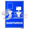 SES24 SEÑAL "SANITARIOS" SURTEK