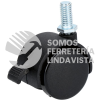 RY5RB RODAJA TIPO YOYO DE ESPIGA CON ROSCA Y FRENO 50 MM SURTEK