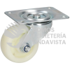 RN7G RODAJA DE POLIPROPILENO BLANCA GIRATORIA 3" SURTEK
