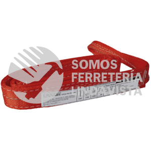 EP245 ESLINGA DE POLIESTER REFORZADA TIPO OJO-OJO 4" X 5 M, 2 CAPAS URREA