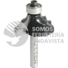 BR1427 BROCA PARA ROUTER DE ACERO MOLDADURA CLASICA CON BALERO 1-3/8" ZANCO DE 1/4" URREA
