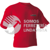 PLA201M PLAYERA CUELLO REDONDO COLOR ROJO TALLA M URREA