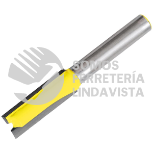 119254 BROCA PARA ROUTER DE ACERO RECTA DE 2 FILOS 1/2" ZANCO DE 1/4" SURTEK