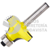119273 BROCA PARA ROUTER DE ACERO REDONDEADORA DE MOLDURA CON BALERO 1-1/2" ZANCO DE 1/4" SURTEK