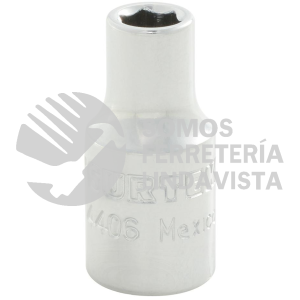 4406 DADO EN PULGADAS CUADRO DE 1/4", 6 PUNTAS, 3/16" SURTEK