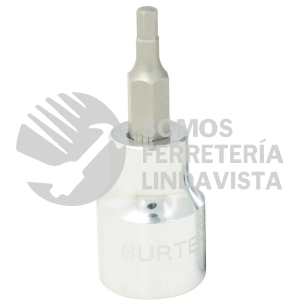 F51H12 DADO CON PUNTA HEXAGONAL EN PULGADAS CUADRO DE 3/8", 3/8" SURTEK
