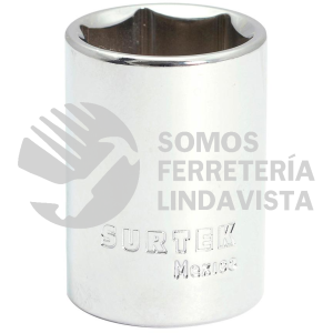 F5820H DADO EN PULGADAS CUADRO DE 1/2", 6 PUNTAS, 5/8" SURTEK
