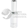 F5810HLM DADO LARGO METRICO CUADRO DE 1/2", 6 PUNTAS, 10 MM SURTEK