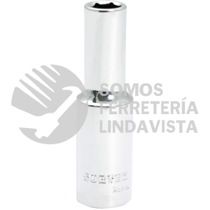 F5813HLM DADO LARGO METRICO CUADRO DE 1/2", 6 PUNTAS, 13 MM SURTEK