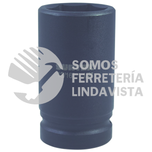 107283 DADO DE IMPACTO PULGADAS, DOBLE APERTURA, CUADRO PARA CAPUCHON 13/16", 1-1/2" SURTEK