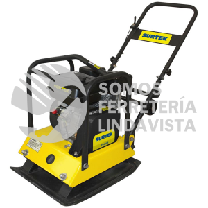 PVC765 PLACA COMPACTADORA A GASOLINA CON MOTOR DE 4 TIEMPOS 6.5 HP SURTEK