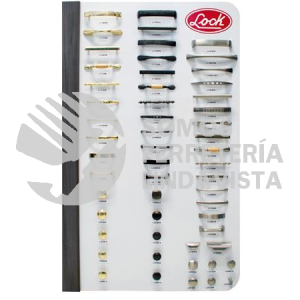 LEXJ EXHIBIDOR CON 51 JALADERAS LOCK