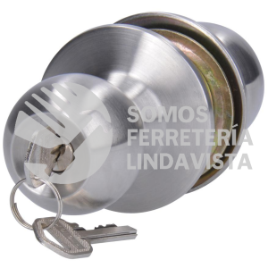 21POP POMO CILINDRICO BOLA FUNCION ENTRADA, ACERO INOXIDABLE, LLAVE ESTANDAR, EN CAJA PROLOK