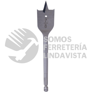 BMM7/16 BROCA PARA MADERA DE ACERO AL CARBONO TIPO MANITA 7/16" ZANCO DE 1/4" URREA