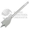 BMM1-1/2 BROCA PARA MADERA DE ACERO AL CARBONO TIPO MANITA 1-1/2" ZANCO DE 1/4" URREA