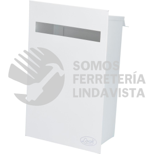 10BZ BUZON BLANCO 21.5 X 35 X 10.5 CM LOCK