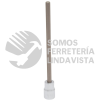 49906ML DADO CON PUNTA HEXAGONAL EXTRA LARGA CUADRO DE 3/8", METRICO, 6 MM URREA