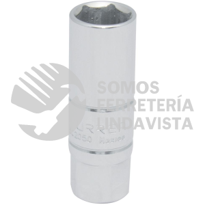 502050 DADO EN PULGADAS CUADRO DE 3/8" PARA BUJIA CON NEOPRENO, 5/8" URREA