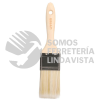 19B15 BROCHA DE CERDAS DE POLIESTER CON MANGO DE MADERA DE 1-1/2" URREA