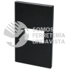 P600N PLACA 1 MODULO 1/3, LINEA PREMIUM, COLOR NEGRO SURTEK