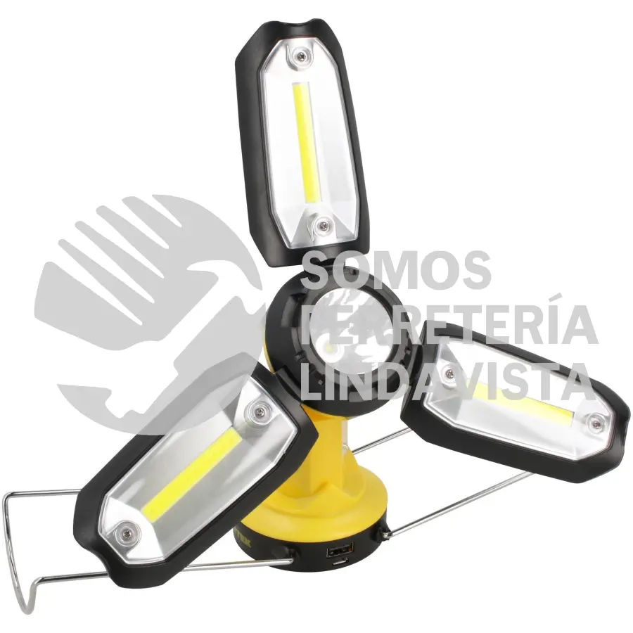 LMP1 LAMPARA DE LED MULTIPOSICIONES RECARGABLE DE 350 LM SURTEK