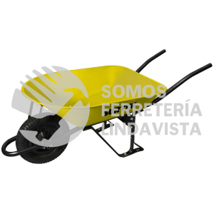 CAT45X CARRETILLA CON BASTIDOR METALICO 4.5 FT3 LLANTA IMPONCHABLE DE POLIURETANO SURTEK