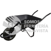 CAF402 CARRETILLA CON BASTIDOR METALICO 4 FT3 LLANTA NEUMATICA DE 2 CAPAS FOY