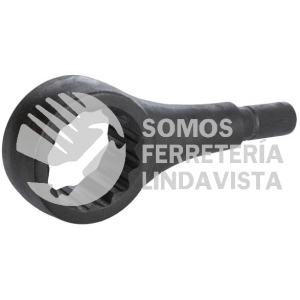 2494HL LLAVE DE ESTRIAS DE ALTA PALANCA FOSFATIZADA SIN COLA EN PULGADAS, 12 PUNTAS, 2-15/16" URREA