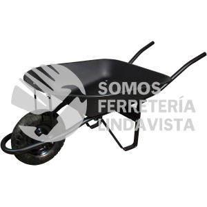 CAF404 CARRETILLA CON BASTIDOR METALICO 4 FT3 LLANTA NEUMATICA REFORZADA DE 4 CAPAS FOY