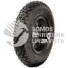 CAFL4 LLANTA NEUMATICA REFORZADA DE 4 CAPAS DE 14" CON RIN PARA CARRETILLA FOY