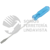 D309 DESTORNILLADOR CON MANGO AZUL, PUNTA PLANA BARRA REDONDA 3/8" X 12" SURTEK