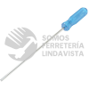 D321 DESTORNILLADOR CON MANGO AZUL, PUNTA CABINET 1/8" X 3" SURTEK