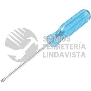 D342 DESTORNILLADOR CON MANGO AZUL, PUNTA PHILLIPS #0 X 2-1/2" SURTEK