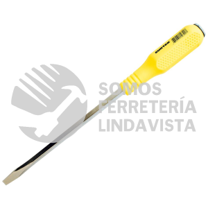 D403G DESTORNILLADOR CON MANGO AMARILLO DE GOLPE, PUNTA PLANA 3/16" X 3" SURTEK