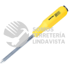 D443G DESTORNILLADOR CON MANGO AMARILLO DE GOLPE, PUNTA PHILLIPS #1 X 3" SURTEK