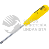 D449 DESTORNILLADOR CON MANGO AMARILLO, PUNTA PHILLIPS #1 X 6" SURTEK