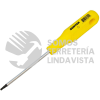 D4327 DESTORNILLADOR CON MANGO AMARILLO, PUNTA TORX T27 X 4" SURTEK